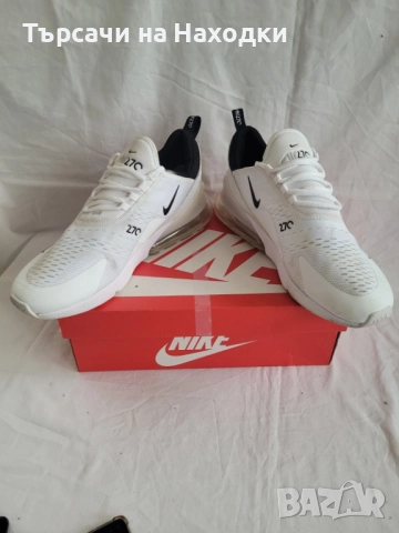 Мъжки маратонки Nike Air Max 270 White Размер US 12 EU 46 UK 11, снимка 4 - Кецове - 52475001