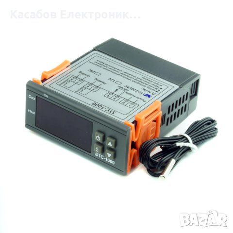 Терморегулатор STC-1000 със сензор, термостат контролер 230V, снимка 4 - Друга електроника - 43534940