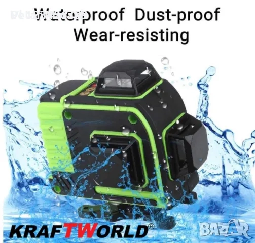 4D Лазерен Нивелир с 16 Линии, самонивелиращ се, снимка 5 - Измервателни инструменти - 52258253