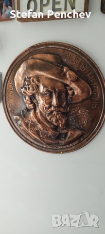 Меден барелеф на Рубенс, снимка 4 - Декорация за дома - 43299789