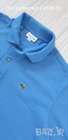 Lacoste Pique Cotton Slim Fit Mens Size 7 - 2XL  НОВО! ОРИГИНАЛ! Мъжка Тениска!, снимка 1 - Тениски - 49586990