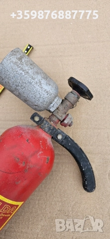 Ретро немски пожарогасител Ддр вартбург трабант баркас ифа , снимка 5 - Части - 51550060