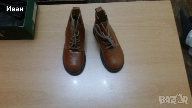 Детски обувки от естествена кожа - Нови !!!, снимка 8 - Детски боти и ботуши - 27491409