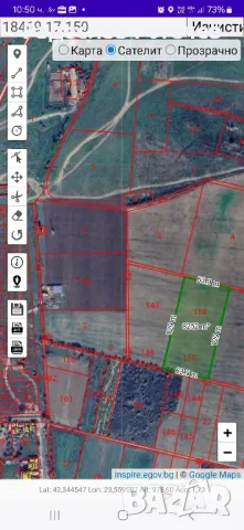 Собственик продава,обработваема земеделска земя 4-та категория Несебър обл. Бургас , снимка 4 - Земеделска земя - 49244813