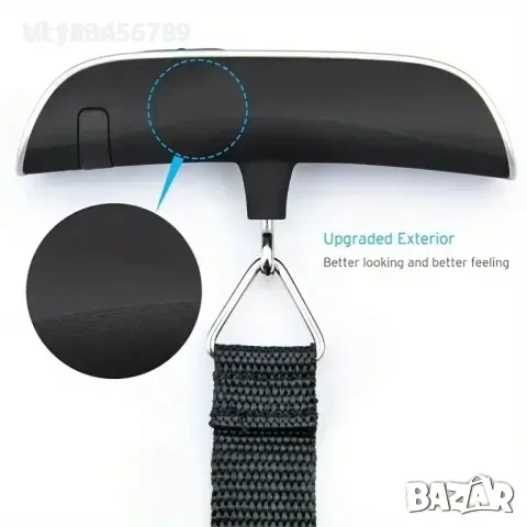 Ръчен кантар/везна за багаж с LCD дисплей, до 50 кг​, снимка 3 - Други стоки за дома - 52236322