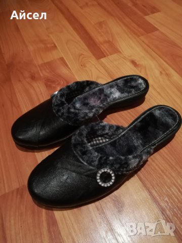 Дамски домашни чехли- кожени, снимка 7 - Пантофи - 32327136