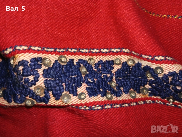 Автентична ХЪРЦОЙСКА тъкана престилка , носия, снимка 7 - Антикварни и старинни предмети - 52549985