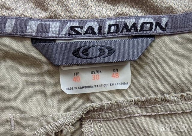 Мъжки къс панталон Salomon, снимка 4 - Спортни дрехи, екипи - 38395334