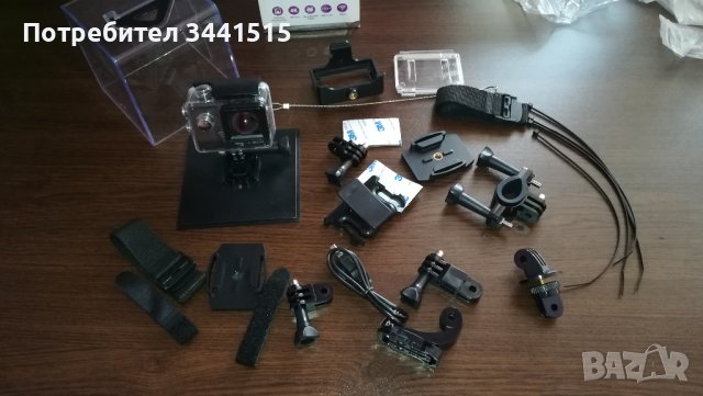 Спортна камера Action camera Forever SC-400 PLUS WiFi 4K Ultra HD SONY078 image sensor , снимка 3 - Спортна екипировка - 37410881