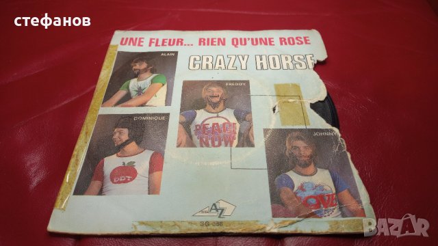 Малки грамофонни плочи – T.REX, CRAZY HORSE, MORRIS ALBERT, COMMUNARDS, CHRIS REA, снимка 4 - Грамофонни плочи - 43541876