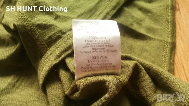 ULVANG T-Shirt 100% Merino Wool размер S / M тениска 100 % Мерино Вълна - 1259, снимка 13 - Тениски - 51093281