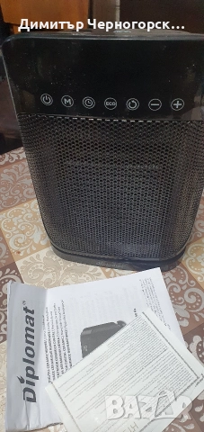 Керамична печка ДИПЛОМАТ , снимка 2 - Отоплителни печки - 52557055