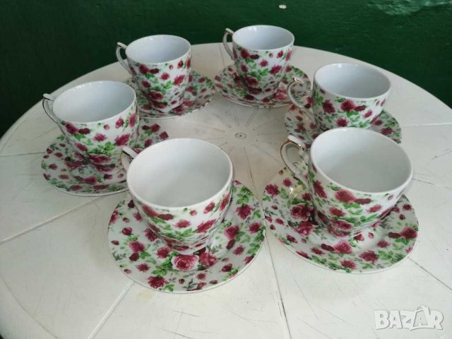 Сервиз за кафе Yamasen - Япония. , снимка 2 - Сервизи - 28892547