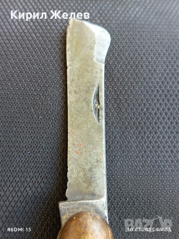 Старо джобно ножче от соца много здраво интересен модел за КОЛЕКЦИЯ 47827, снимка 2 - Други ценни предмети - 50970292