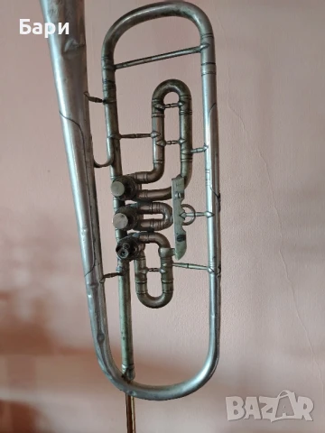 Стар духов музикален инструмент за декорация, снимка 14 - Антикварни и старинни предмети - 50624398