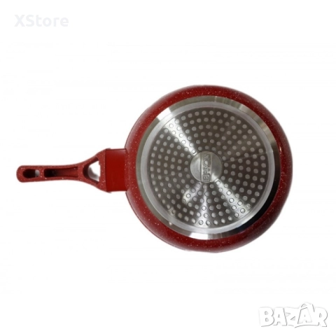 Тиган с керамично покритие, наличен в 4 размера: 18 см. 20 см. 22 см. и 24 см. , снимка 3 - Съдове за готвене - 48843624