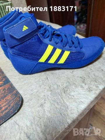 Детски борцовки на Адидас , снимка 6 - Детски маратонки - 52585181