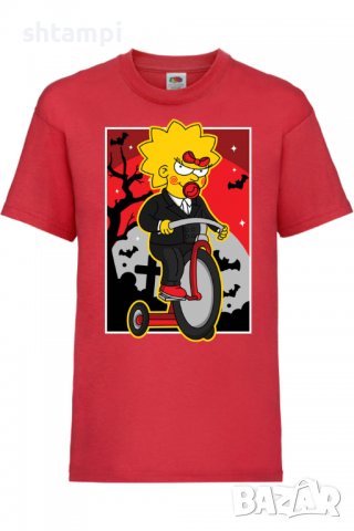 Детска тениска The Simpsons Maggie Simpson 02,Halloween,Хелоуин,Празник,Забавление,Изненада,Обичаи,, снимка 3 - Детски тениски и потници - 38158625