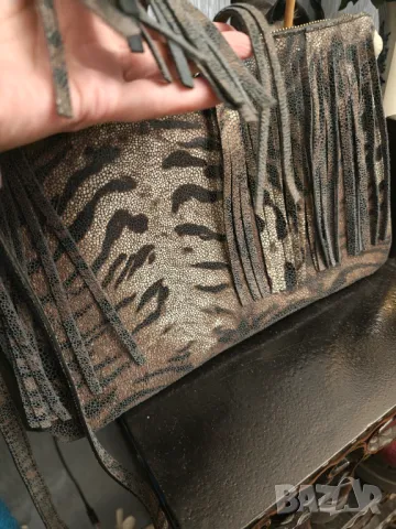Borse in pelle италианска чанта естествена кожа, снимка 5 - Чанти - 49576785