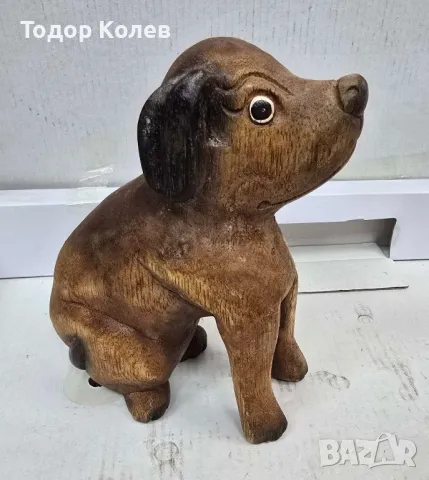 Куче от дърво , снимка 6 - Статуетки - 50192332