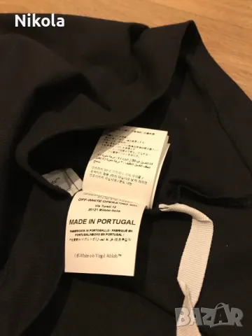 OFF-WHITE™ PAINT SCRIPT SKATE тениска, размер: S, снимка 15 - Тениски - 48678313