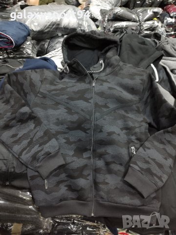 Камуфлажен зимен Анцуф Вата Мъжко +изчистени модели