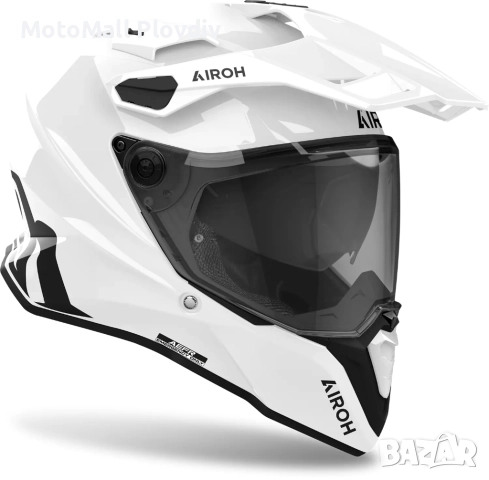 Онлайн промоция НОВО Airoh Каска Commander 2 Color White Gloss, снимка 2 - Аксесоари и консумативи - 51675318