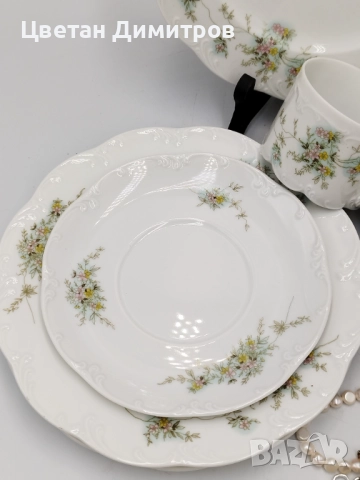 ROSENTHAL , порцеланов троен сет за кафе , снимка 5 - Сервизи - 51437784