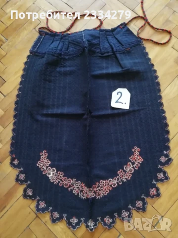 Стари автентични тракийски престилки от Ямболско-Старозагорско, снимка 8 - Антикварни и старинни предмети - 51100098