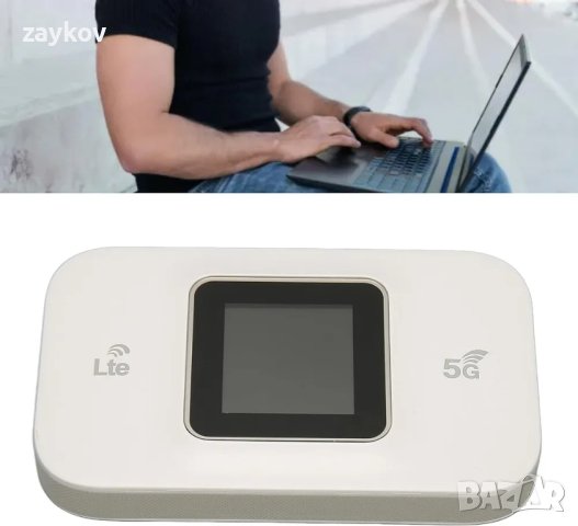 Преносим 5G WiFi рутер GOWENIC H809Pro, мобилна WiFi точка за достъп, със слот за SIM, снимка 5 - Друга електроника - 44050303