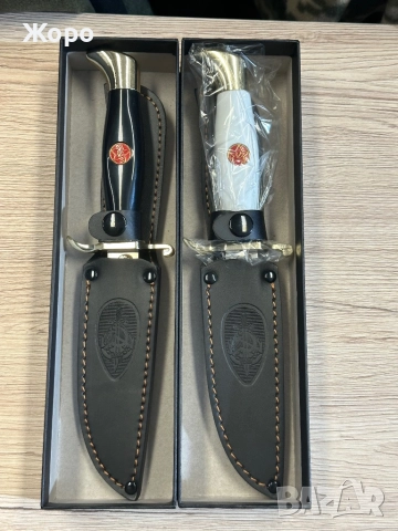 Нов Нож със Кожена Кания-2 броя