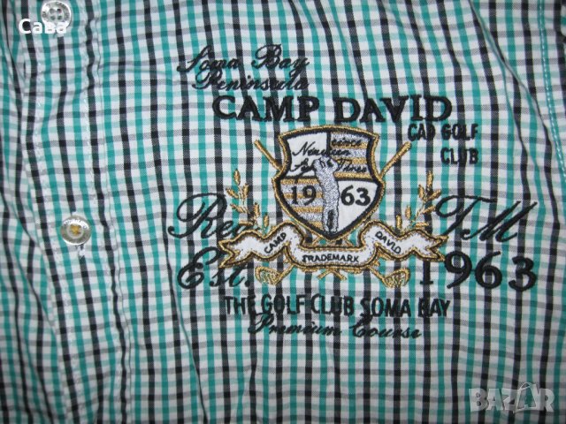 Риза CAMP DAVID  мъжка,С, снимка 5 - Ризи - 39567198