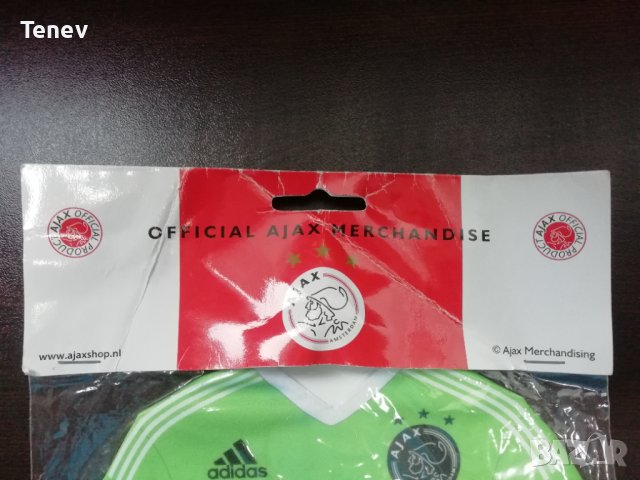 Ajax Amsterdam Adidas оригинален нов екип сувенир за кола Аякс , снимка 3 - Футбол - 43425640