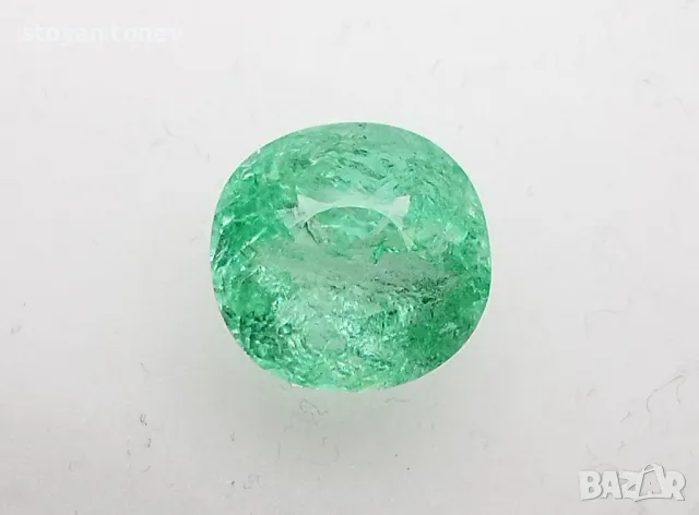 Параиба турмалин в екзотично синьо-зелено и тегло 2.96кт.! Сертифициран! Нов!, снимка 2 - Пръстени - 44663436