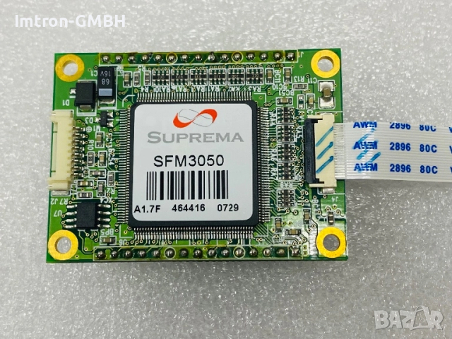 Капацитивен сензор Suprema SFM3050-TC1  UPEK TouchChip  е самостоятелен модул за пръстови отпечатъци, снимка 5 - Друга електроника - 52195169