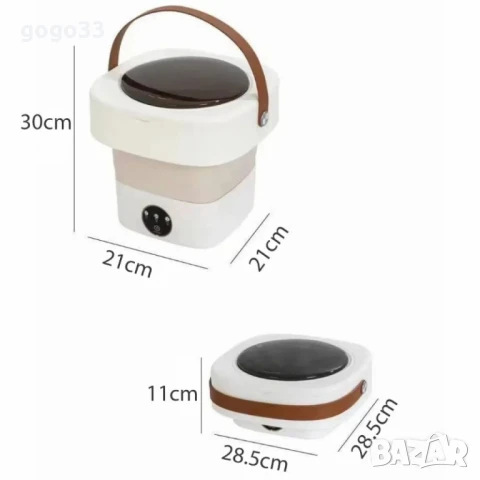 сгъваема пералня, снимка 5 - Перални - 51133837