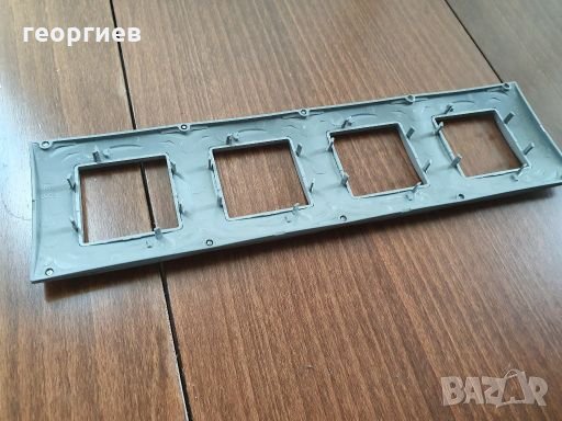 Рамка schneider unica top метална , снимка 3 - Друга електроника - 28211493