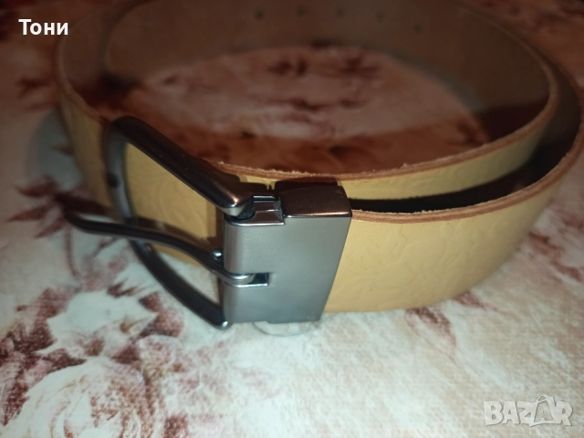 TCM Оригинал Нов Дамски Колан Изцяло от Естествена Кожа 115см