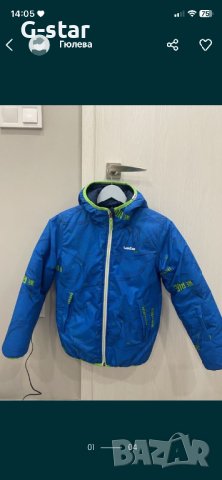 Топло скиорско яке обличано веднъж