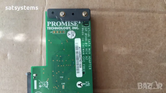  Promise Technology VTrak SATA/SAS MUX Adapter GP 0548-03 REV:A2, снимка 11 - Други - 50151001