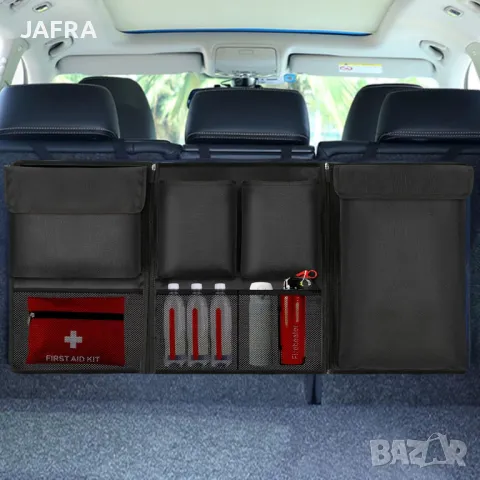 Органайзер за Багажник на Автомобил, Водоустойчив 600D Плат, снимка 3 - Аксесоари и консумативи - 48646319