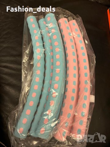 Нов обръч за упражнения за Корем Фитнес гори калории Хула Масаж, снимка 7 - Фитнес уреди - 35469692