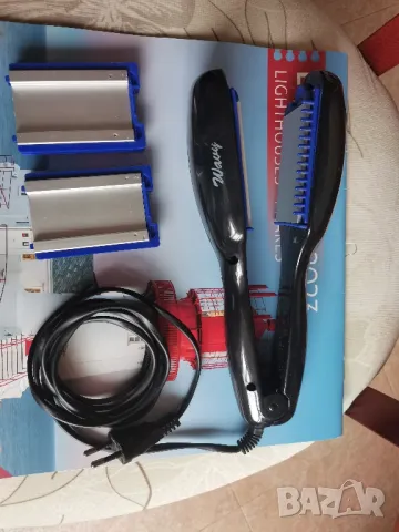 Преса за коса с приставки , снимка 2 - Преси за коса - 49738388