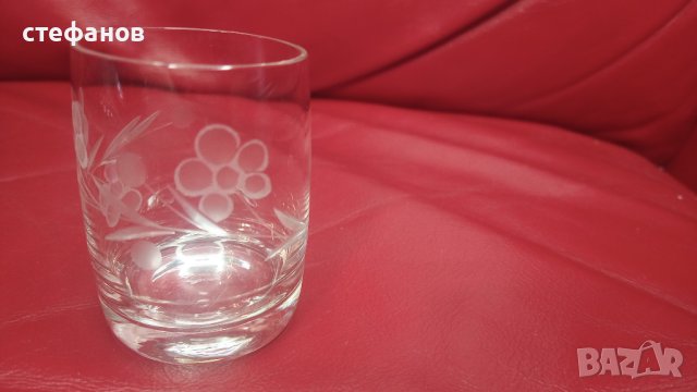 Ретро ракиени чаши, ръчна гравюра – 10 бр, снимка 8 - Чаши - 43636224