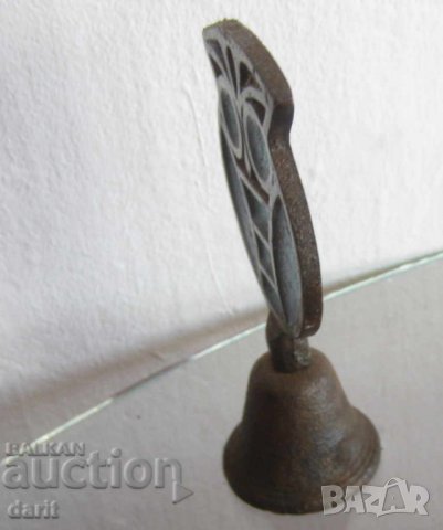 стара настолна камбана сова, Ваджра, лот, кринолин месинг бронз лот, снимка 3 - Антикварни и старинни предмети - 28884606