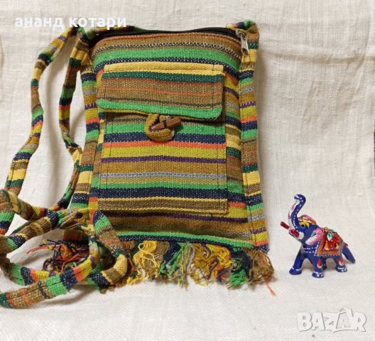 Малки чанти тъкани с ресни- 1 - 9 , снимка 2 - Чанти - 38377671