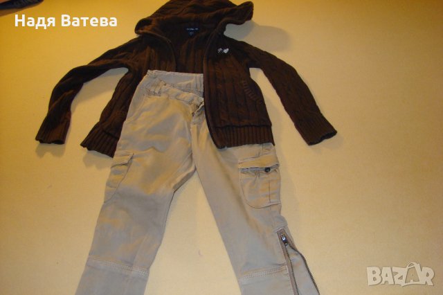 Жилетка и панталон на GAP за 5 г. момиче., снимка 1 - Детски комплекти - 26905653
