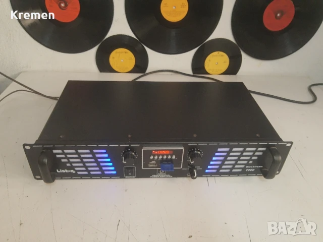 Стерео стъпало LISTON Blue Stream 1000, снимка 7 - Ресийвъри, усилватели, смесителни пултове - 50908298