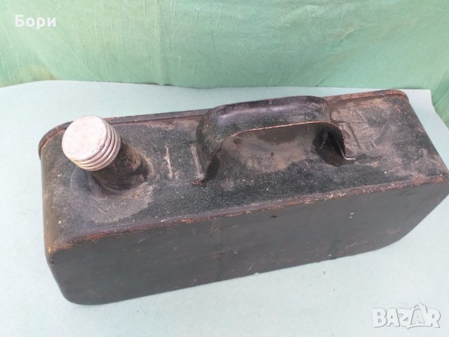 Стара метална туба 5 литра, снимка 2 - Аксесоари и консумативи - 29011103
