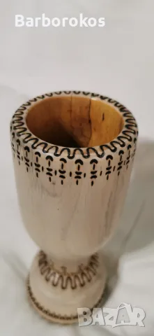 Дървена Чаша, снимка 2 - Декорация за дома - 49916382
